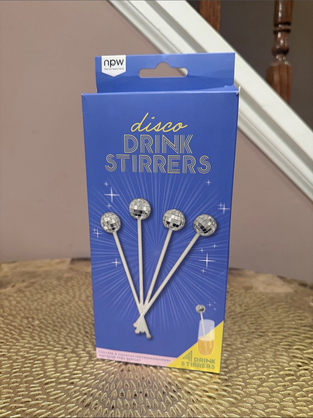 Disco Drink Stirrers - S/4